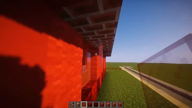 Minecraft :: Building Challenges - 16x16 Red Block House (Minecraft 1.12)