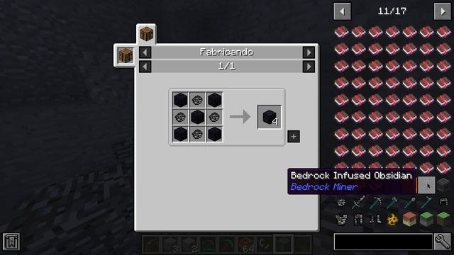 COMO PICAR BEDROCK El MOD - BEDROCK MINER MOD MINECRAFT 1.12.2
