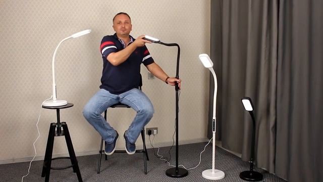 Гибкие светодиодные торшеры Citilux Марк CL804020 и CL804021 Три размера в одном