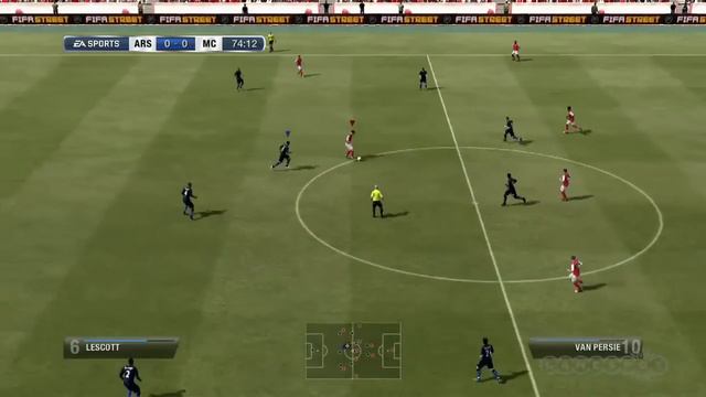 FIFA Soccer 12 - Dzeko Gameplay