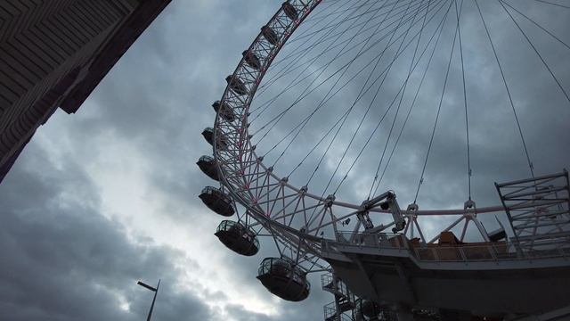 London Walking London Eye and the County Hall Building Part 23 of 25