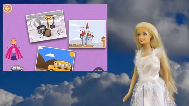 Кукла Барби играет в развивающие игры - Новый Мульт сериал для девочек