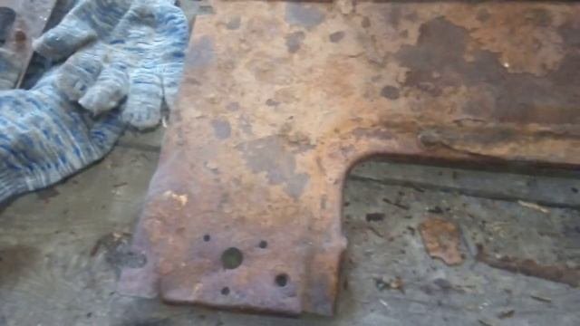Ремонт кабины УК МТЗ 82.1 часть 3