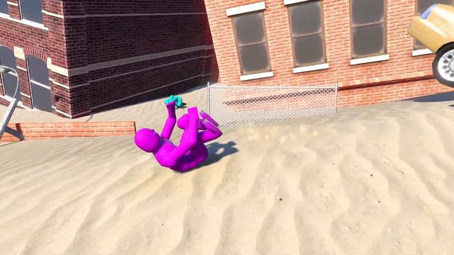 Making NPCs Fight in Realistic Simulations with Active Ragdoll Physics!