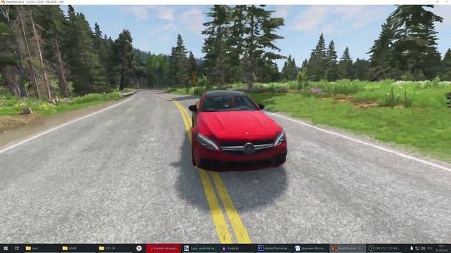 Mercedes-Benz C-Class Vs DEEP CANYON ? BeamNG.Drive