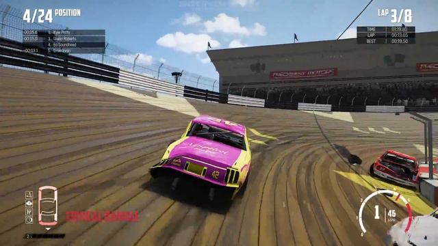 One of the Craziest Figure 8's Ever | Wreckfest | NASCAR Legends Mod