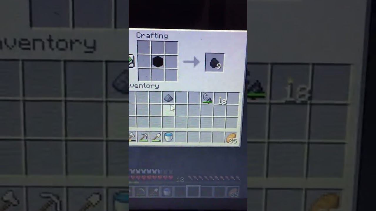 Уголь = алмазы Minecraft #shorts