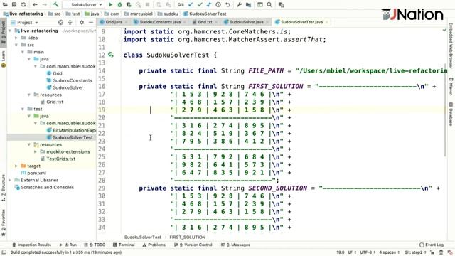 JNation 2019 -  Marcus Biel - Live Refactoring Session: Getting rid of dirty code (Auditorium)