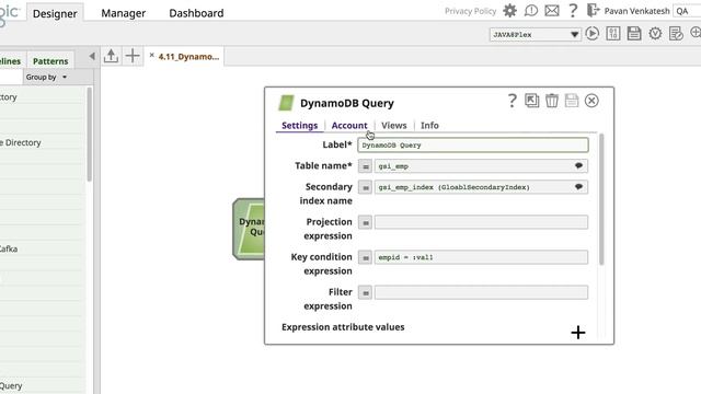 SnapLogic Fall 2017 Release: Amazon DynamoDB Query Snap Enhancements