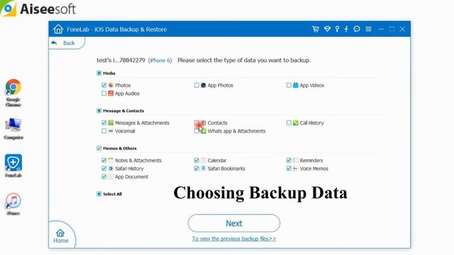 How to Backup and Restore iPhone XS/XR/X/8/7/6/5s, etc.