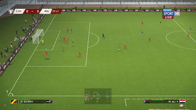 Kongo - Iraq 1-0 Mars92 And Fabrizzio1985 PES 2019 All National Teams Patch V5.0 PC