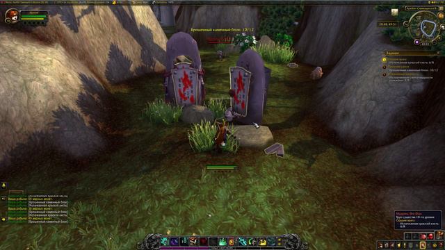 World Of Warcraft longplay (No Commentary, rus)(вступление за пандаренов) 001