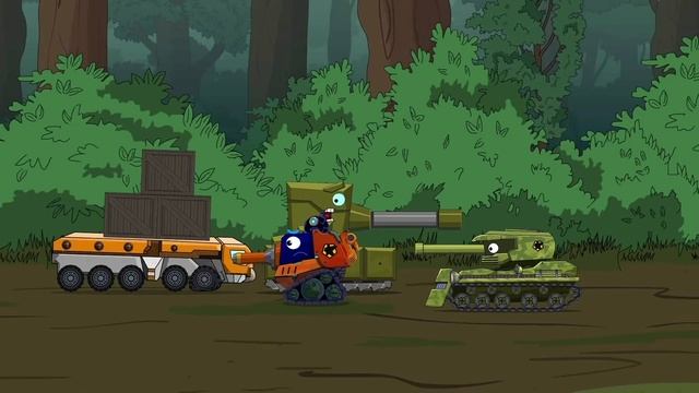 HYBRID MONSTER: CARNAGE - SIRENHEAD MUTATED KV-44 | Cartoons About Tanks | Mega Tank Vs Mega Boss