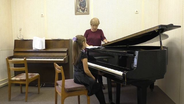 Открытый урок преподавателя фортепиано Прошиной Елены Витальевны