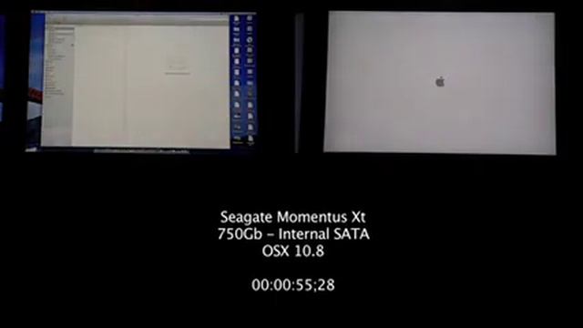 Seagate Momentus XT 750 USB VS Internal SATA iMac 7.1