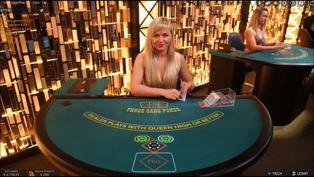 straight Flush 3 card Poker great Session! High roller