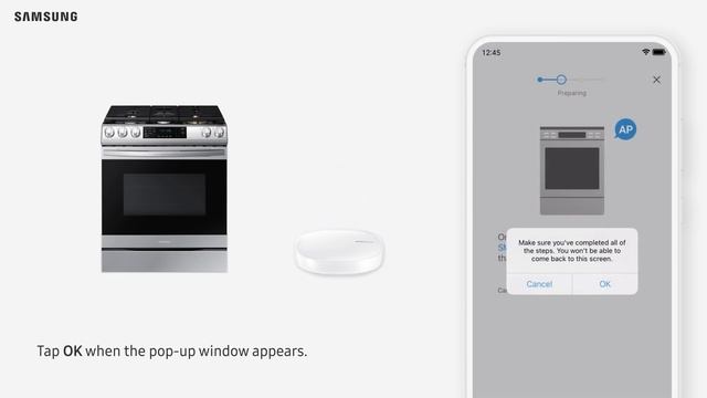 Connecting SmartThings to Samsung Range - iOS