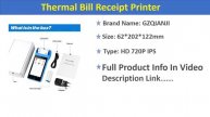 Top 5 Best PDA Terminal Printer In 2020 | Best PDA Android Handheld POS Terminal