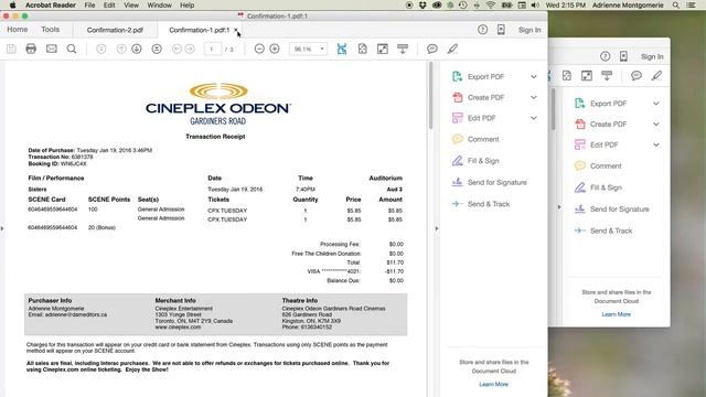 Acrobat DC: each PDF in its own window