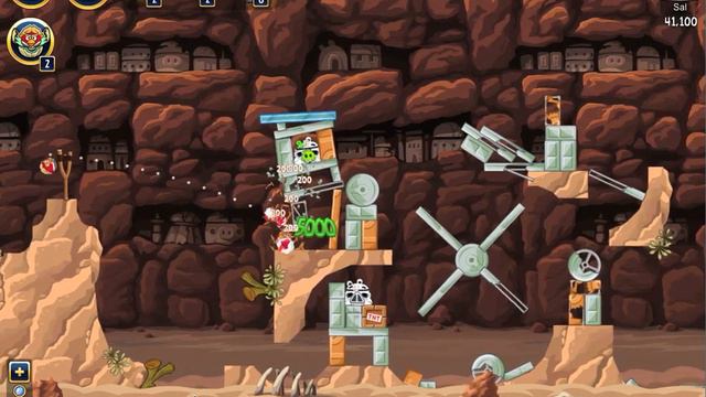 Angry Birds Star Wars Facebook Tournament Level 2 Week 2 - December 24th 2012