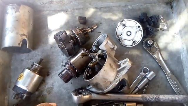 Marcha o Starter de Aveo E -TEC-II desmontaje y mantenimiento