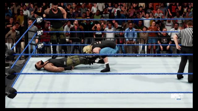 WWE 2K19 TNA AoP vs Mick Foley&Axl Rotten (World Tag Team Championship)