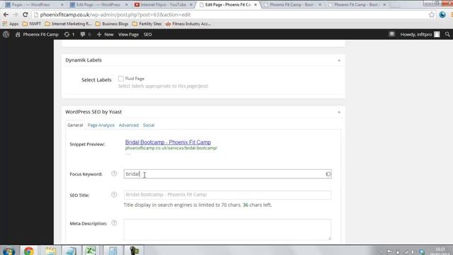Editing SEO Settings on your WordPress Site - Internet Fitpro