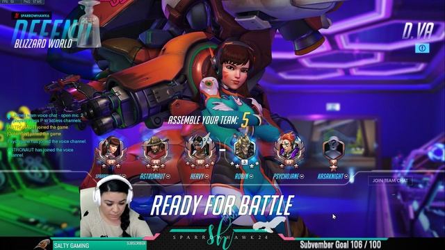 Overwatch || Let's Go to Blizzard World & Dive into Total Mayhem┗(^0^) ┓|| !giveaway !cheer !newsub