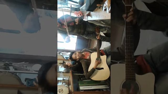 Random jam at Thamel Guitar Shop