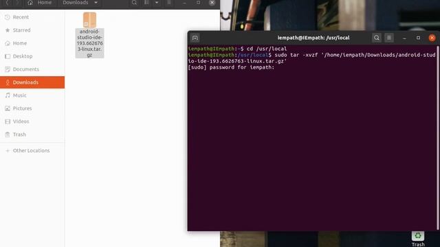 How to install Android Studio in Ubuntu 20.04 and above