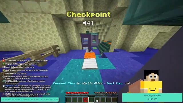 Parkour Sambil Ngobrol santuy - Minecraft Java