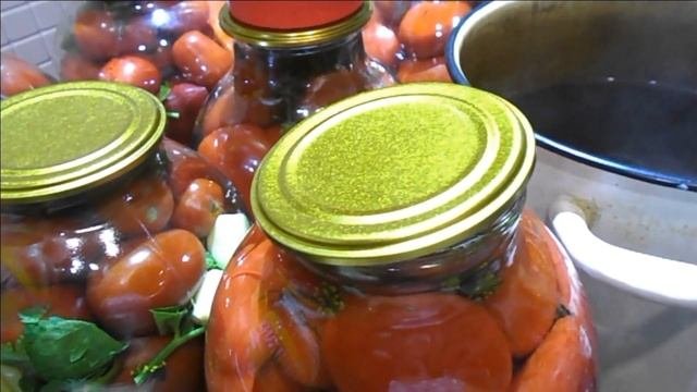 Маринованные помидоры в банках на зиму под ключ