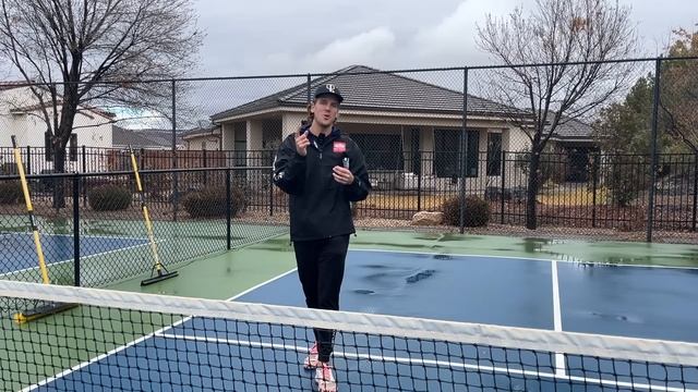 How & when to hit topspin volleys vs push dinks