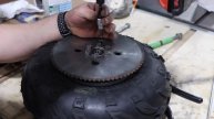 Mini Bike Restoration : Part 2 Wheel Bearings, Tubeless Tires, Brake & Sprocket
