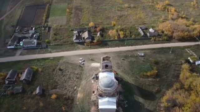 В Большом Батрасе идёт восстановление уникального Храма Архангела Михаила