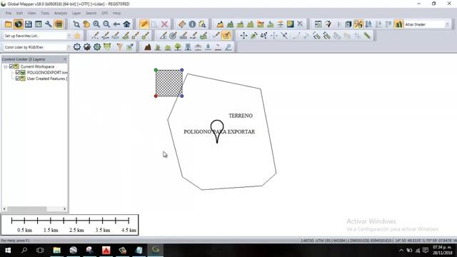 EXPORTAR CURVAS DE NIVEL DE GOOGLE EARTH A AUTOCAD
