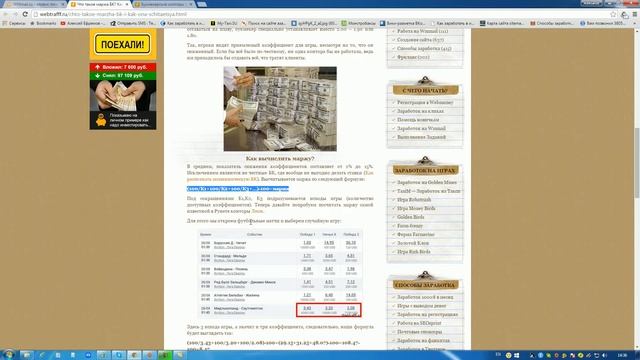 Что такое маржа БК и как она считается?