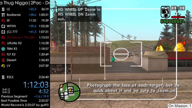 GTA:SA Any% MDvMMw/CE Speedrun in 2:24:03 [Former World Record]