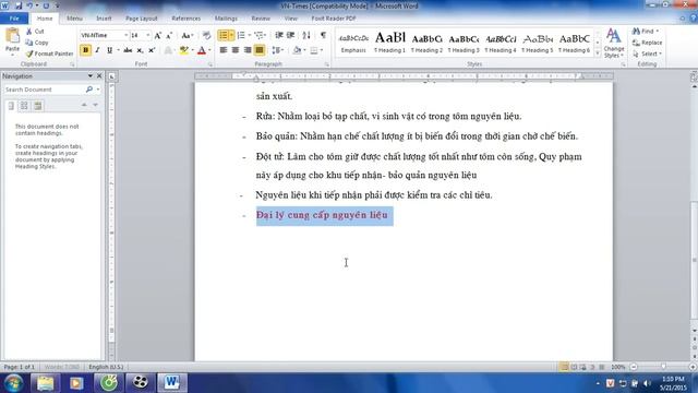 Cách chuyển phông chữ Vni Times sang Times New Roman thành công 100% #office2007 #word2007