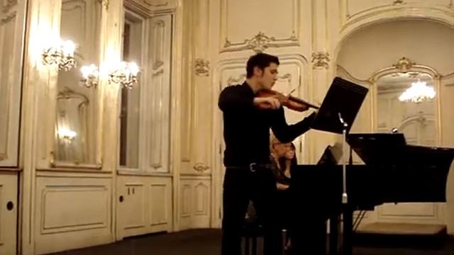Brahms violin sonata 2 1st movement Ivan Ivanov