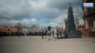 Возложение цветов к обелиску всем погибшим в годы Великой Отечественной войны