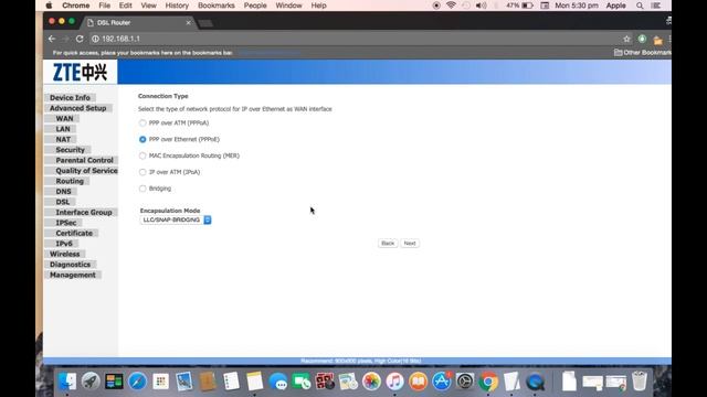 192.168.1.1 - 192.168.l.l Admin Login