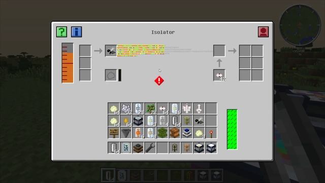 Minecraft 1.7.10 Extra Bees(Binnie's mods (Genetics)): Работа с генной инженерией