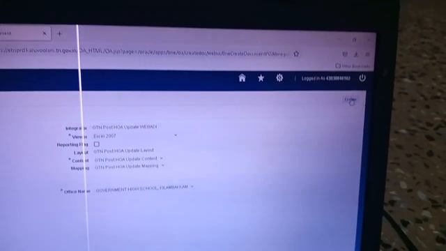 Creation post in IFHRMS in tamil