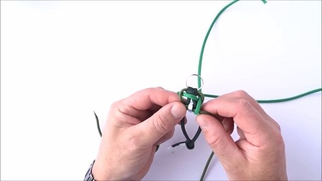 Make A Simple Paracord Hex Nut Keychain -  Sanctified Knot - CBYS Paracord Tutorial