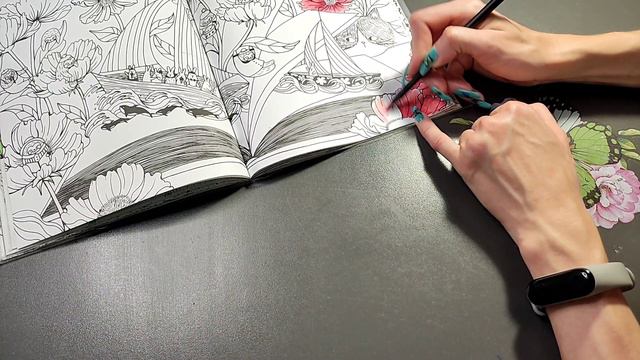 Хобби-VLOG:#113/с чего начинаю месяц/что раскрашиваю