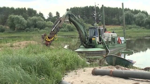 В Рязани завершили экологическое оздоровление реки Солотчи