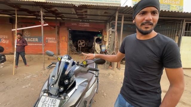 Gujarat fast full modification /Suzuki burgman new 2023 modal review  #burgmanex @suzukiburgman