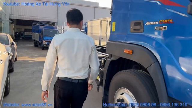 “ 2 Chân Thùng Dài 9m8 - 7m4 “ Giới Thiệu - So Sánh - Báo Giá Xe Tải Auman C160L và Auman C160