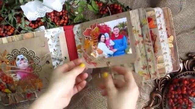 ОБЗОР ОСЕННЕГО АЛЬБОМА // Botany Autumn Фабрика декору // Чипборд Белый Кот